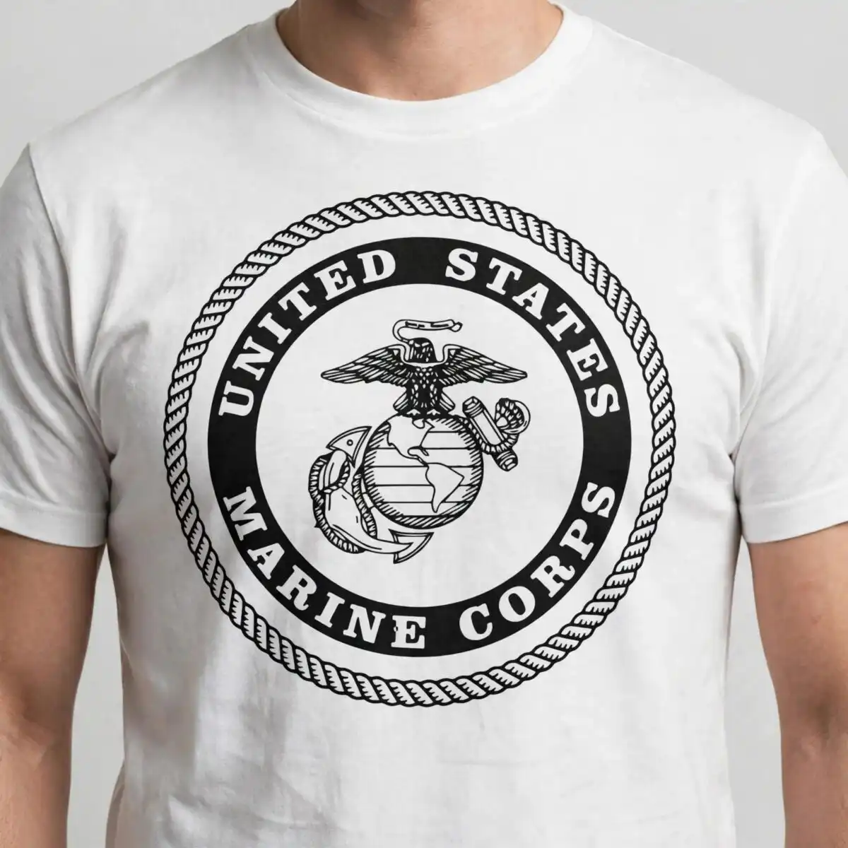 united states seal svg design printed on a plain product mockup
