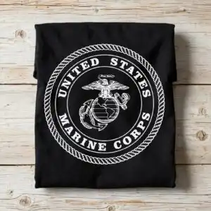 united states seal svg design printed on a plain product mockup