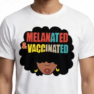 black woman png image design printed on a plain product mockup