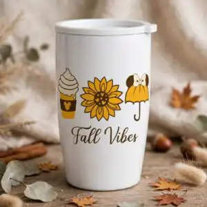 fall svg images design printed on a plain product mockup