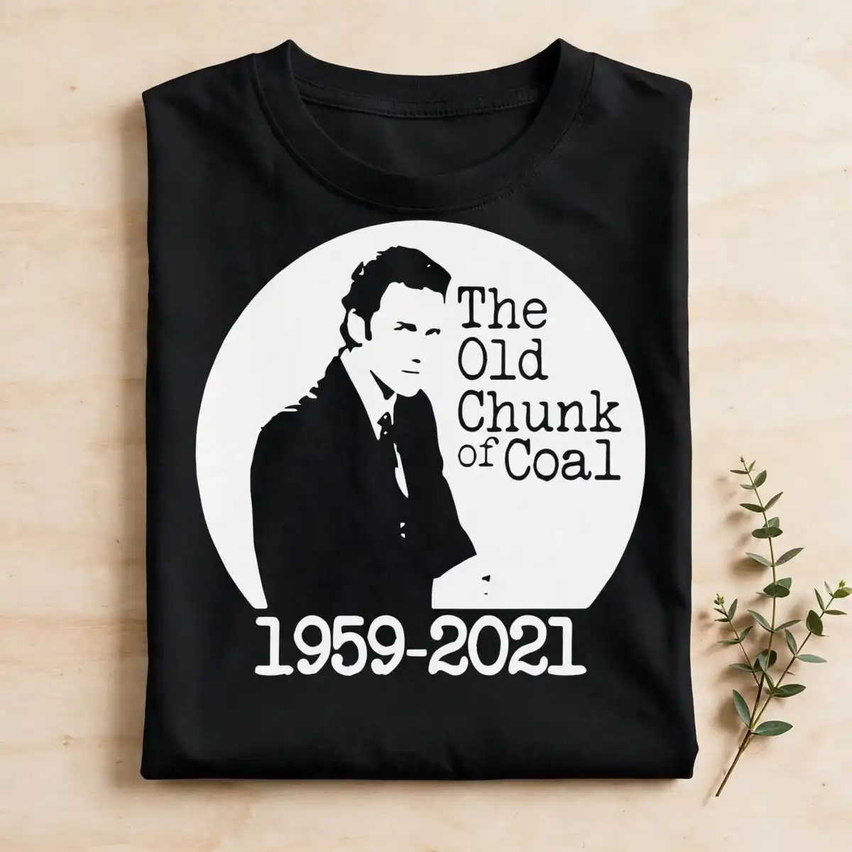 man on suit png design printed on a plain product mockup