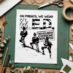 silhouette graphic three military shirt design with r.e.d. sign lettering for veterans silhouette graphic three military svg design printed on a plain product mockup