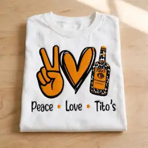 peace svg images design printed on a plain product mockup
