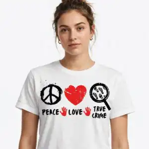 peace sign svg file design printed on a plain product mockup