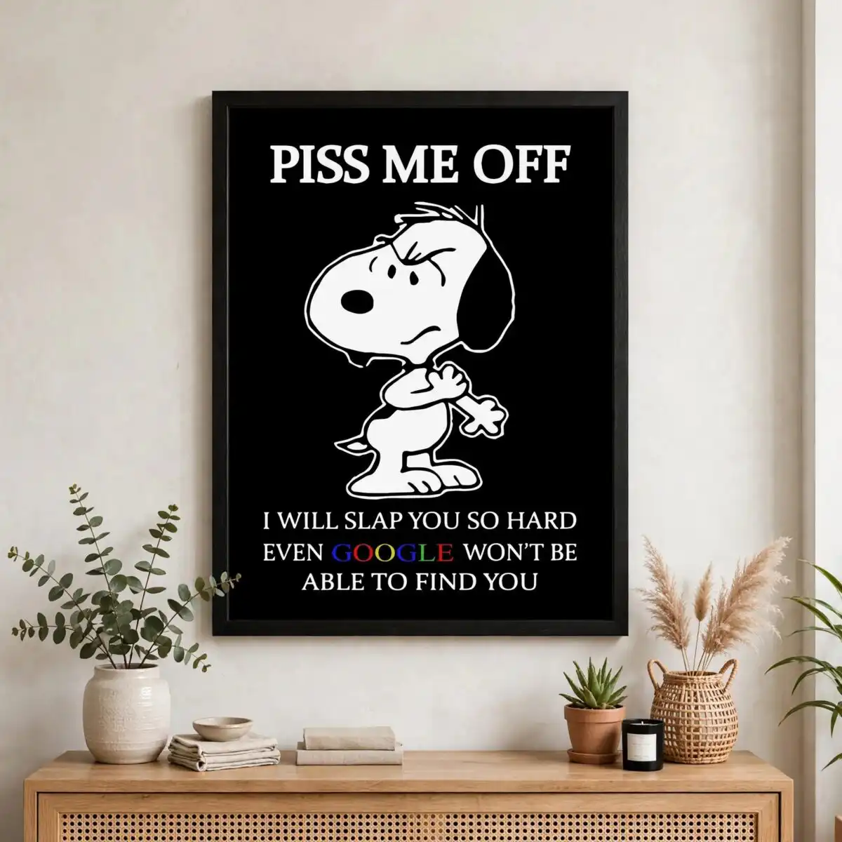 black and white svg images design printed on a plain product mockup