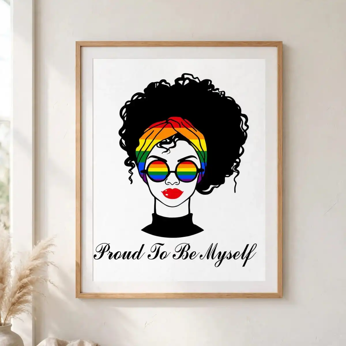 woman's head silhouette png design printed on a plain product mockup