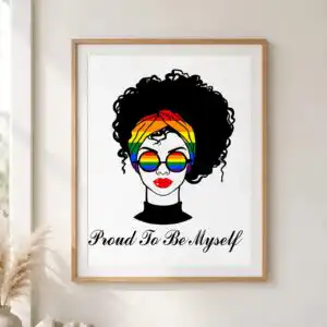 woman's head silhouette png design printed on a plain product mockup