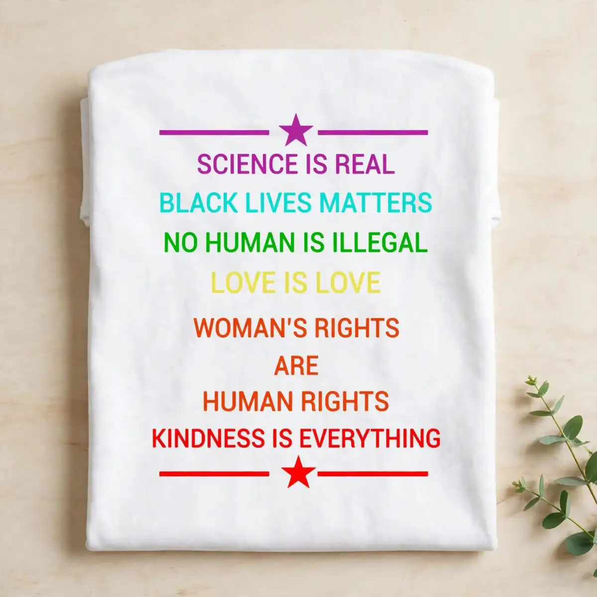activism inclusive social justice human svg design printed on a plain product mockup
