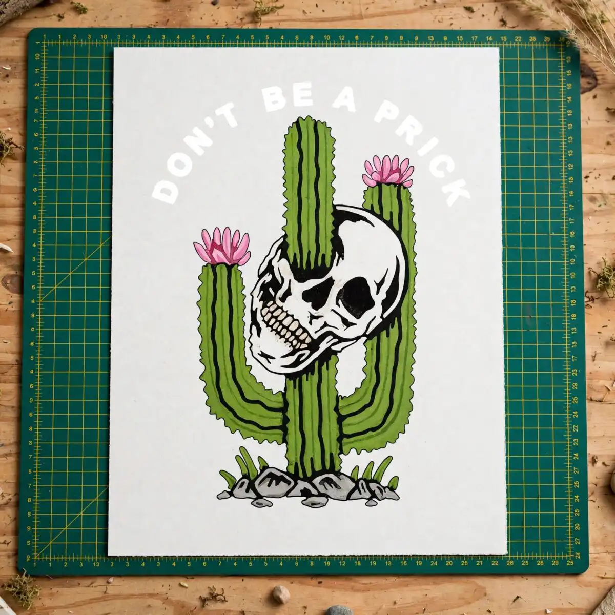 skull with flowers halloween badge svg for shirts, stickers and mugs skull with flowers svg design printed on a plain product mockup