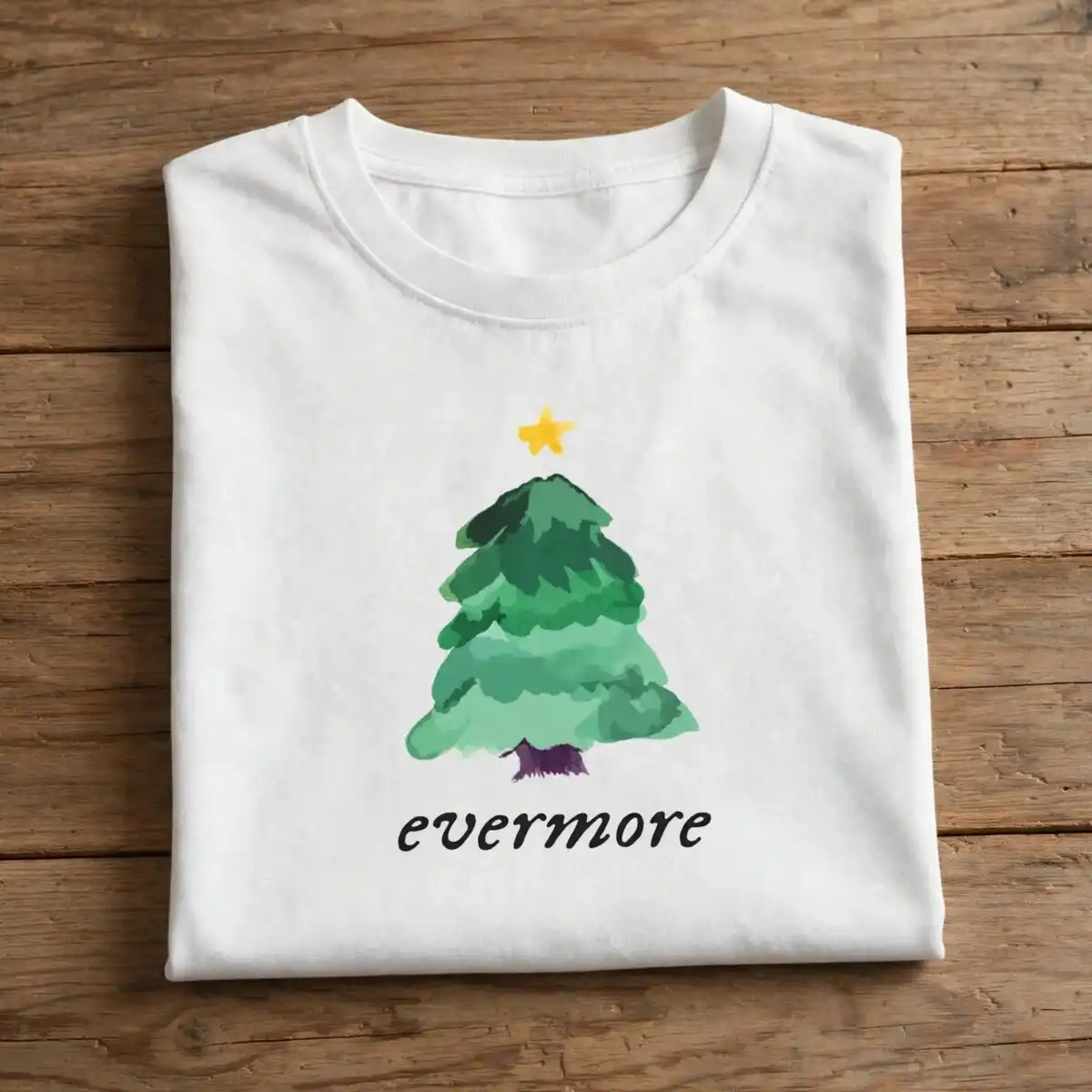 taylor version christmas tree grid christmas t-shirt png for holiday sublimation christmas t shirt png design printed on a plain product mockup