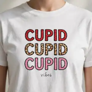 minnie mouse cupid arrow png design for valentine's day sublimation projects cupid arrow png design printed on a plain product mockup