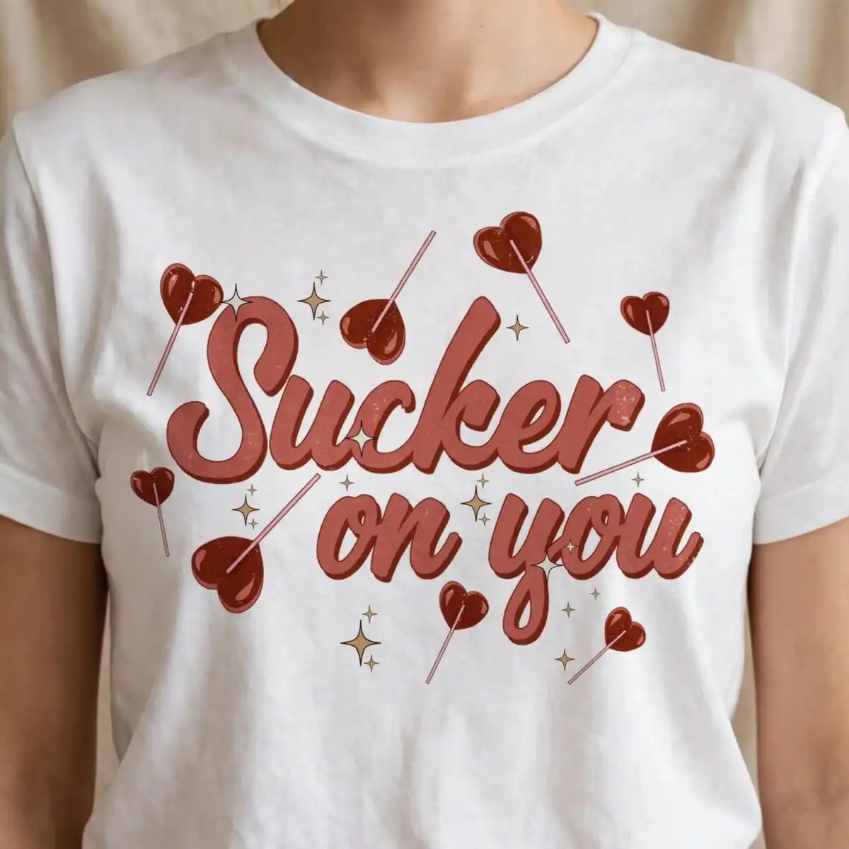 vlt22122389 sucker on you retro heart lollipop valentine png vlt22122389 sucker you png design printed on a plain product mockup